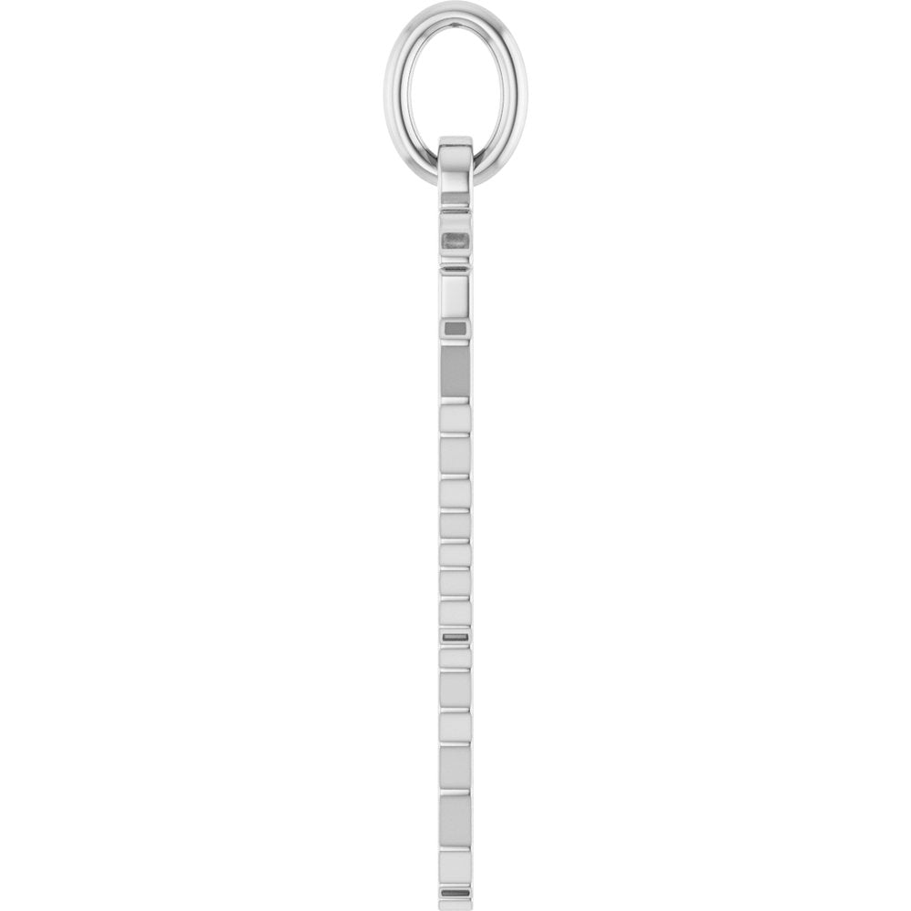 Sterling Silver Gothic Taurus Pendant