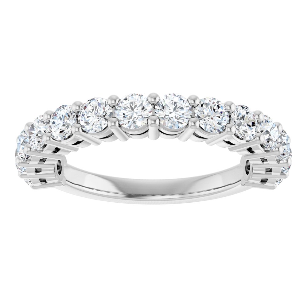 14K White Gold 1 1/4 CTW Lab-Grown Diamond Anniversary Band