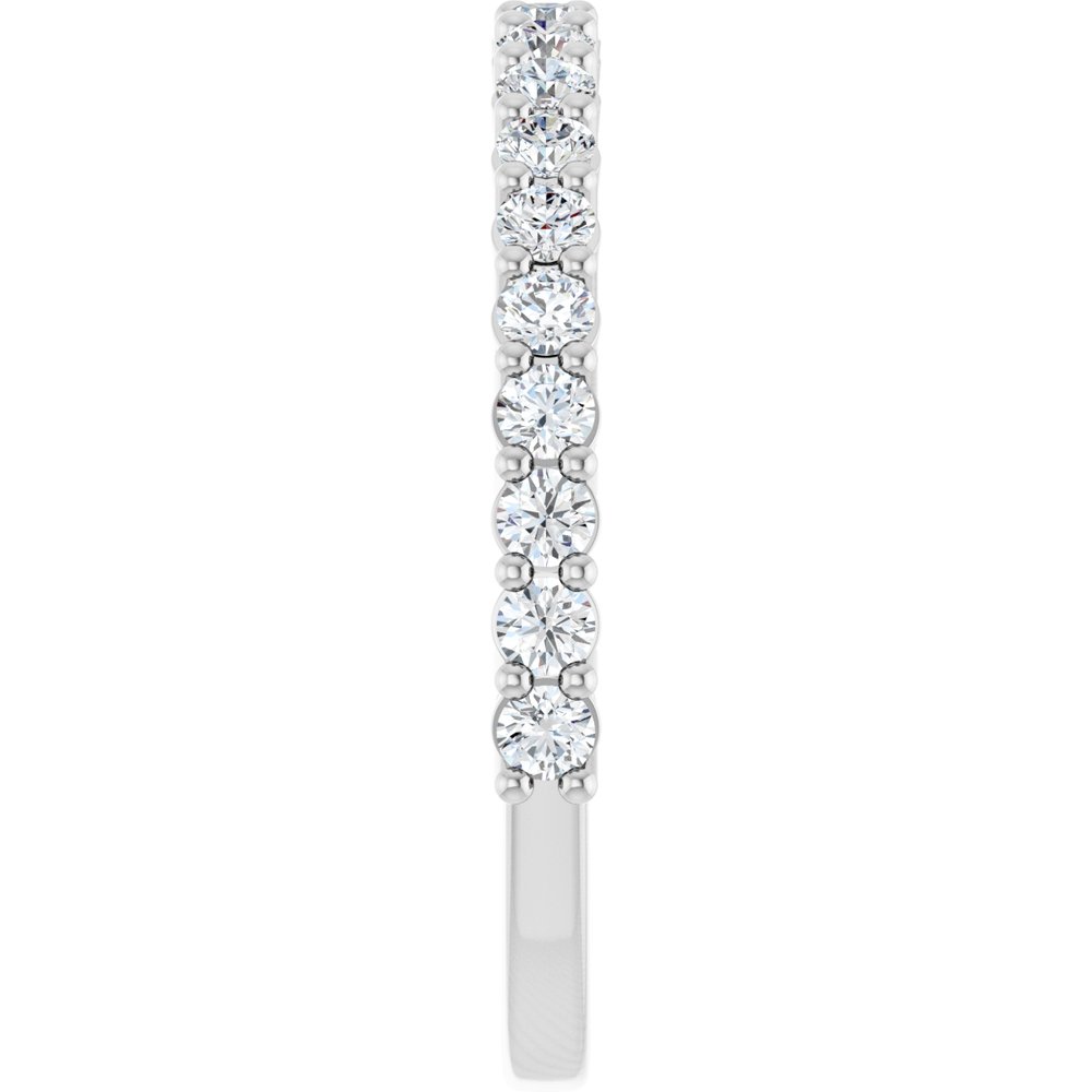 14K White Gold 1/2 CTW Lab-Grown Diamond Anniversary Band