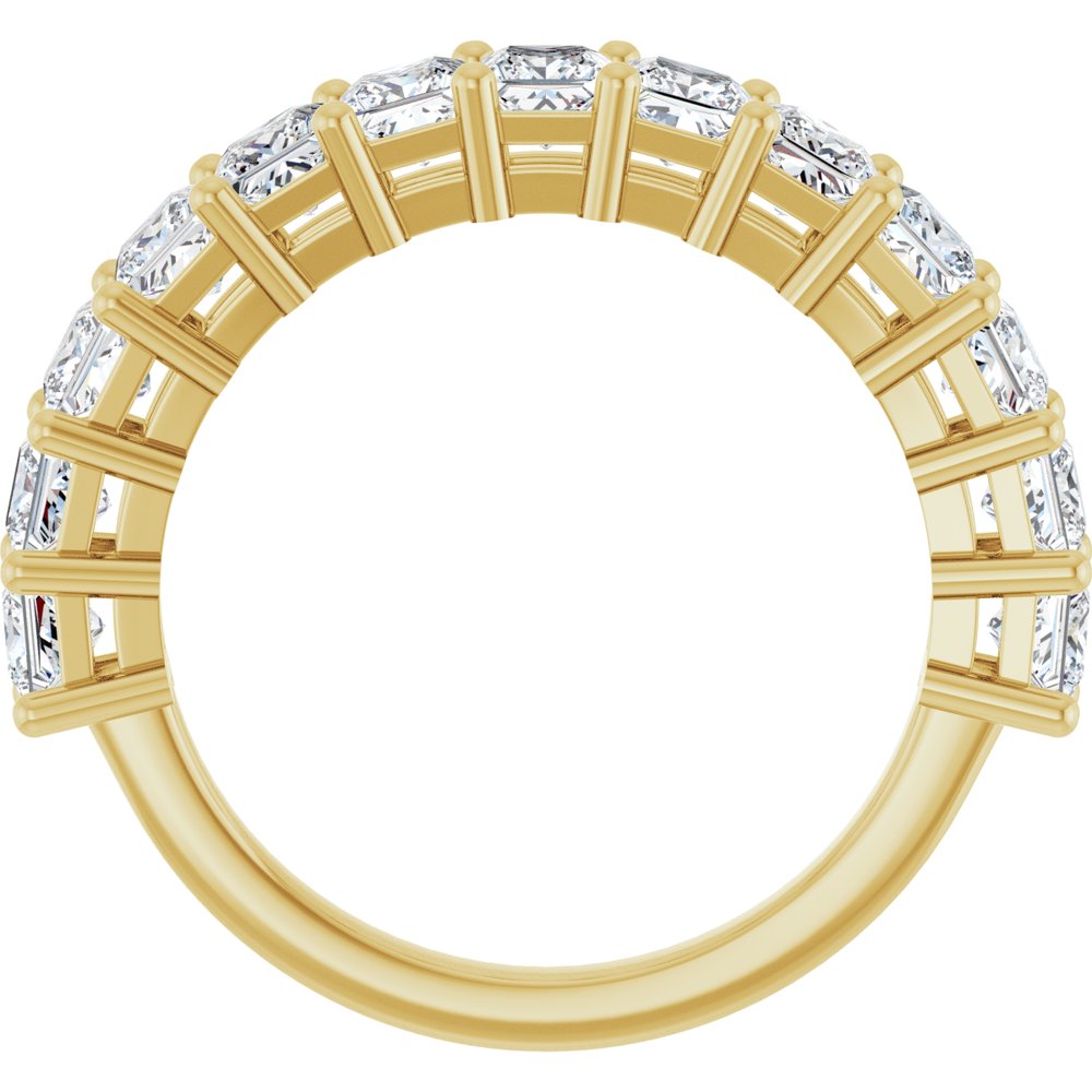 14K Yellow Gold 2 CTW Lab-Grown Diamond Anniversary Band