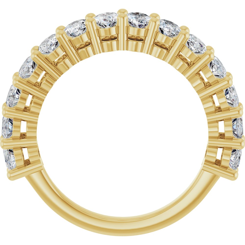 14K Yellow Gold 2 3/4 CTW Lab-Grown Diamond Anniversary Band