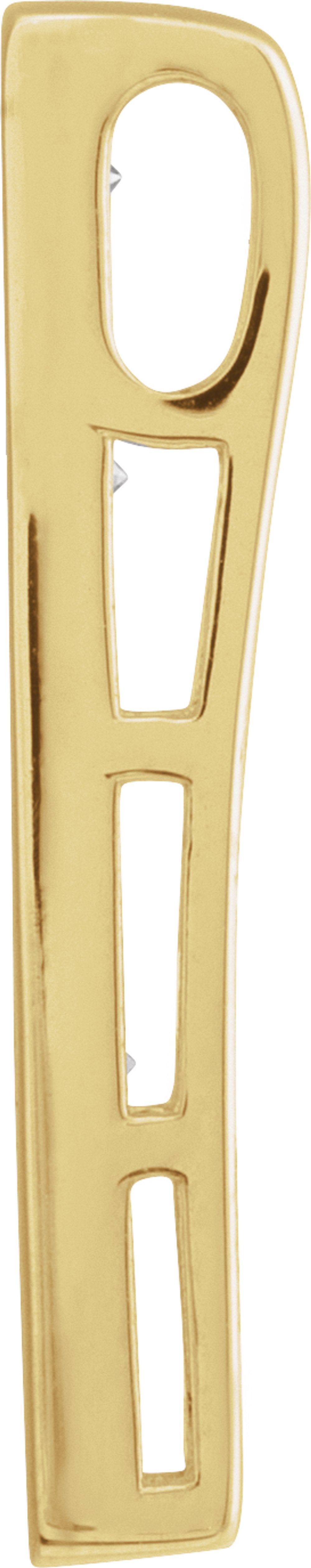 14K Yellow Gold 1/5 CTW Natural Diamond Pendant