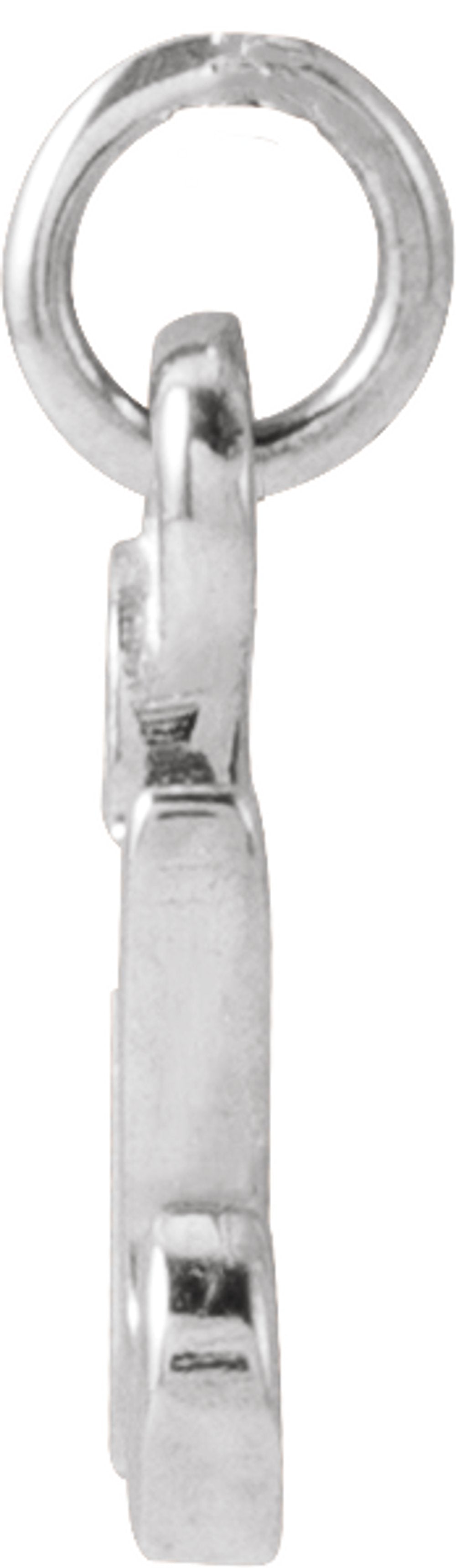 Sterling Silver Petite Initial R Pendant