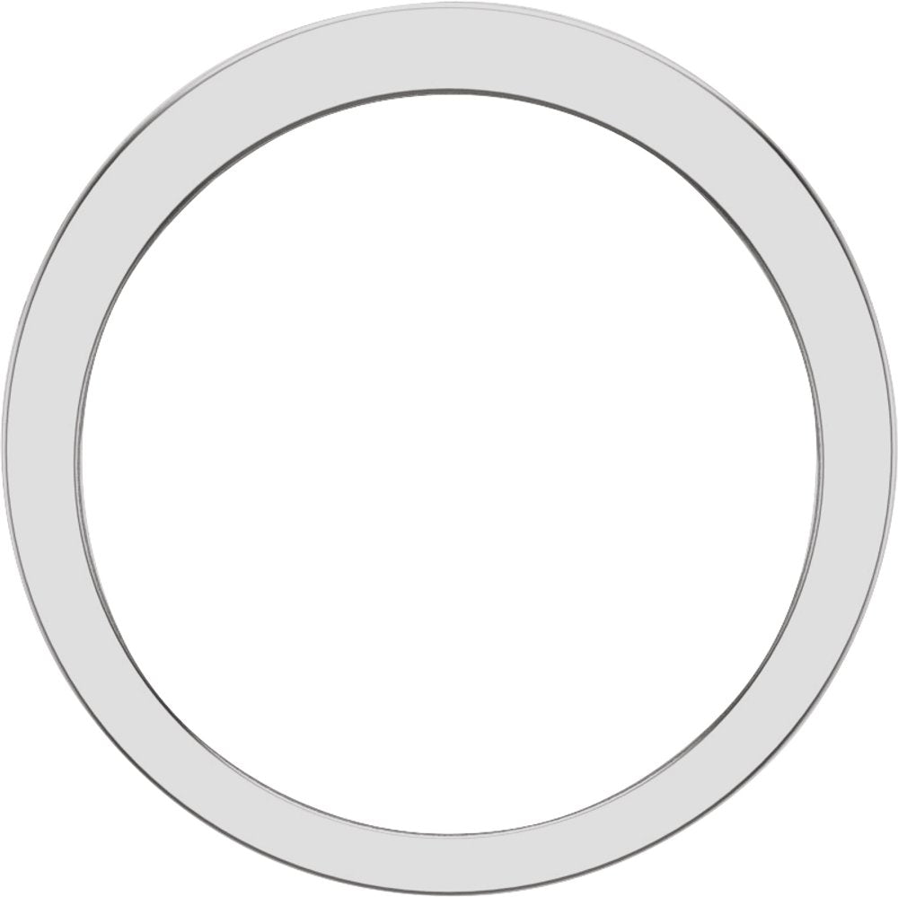 14K White Gold 1/2 CTW Natural Diamond Band