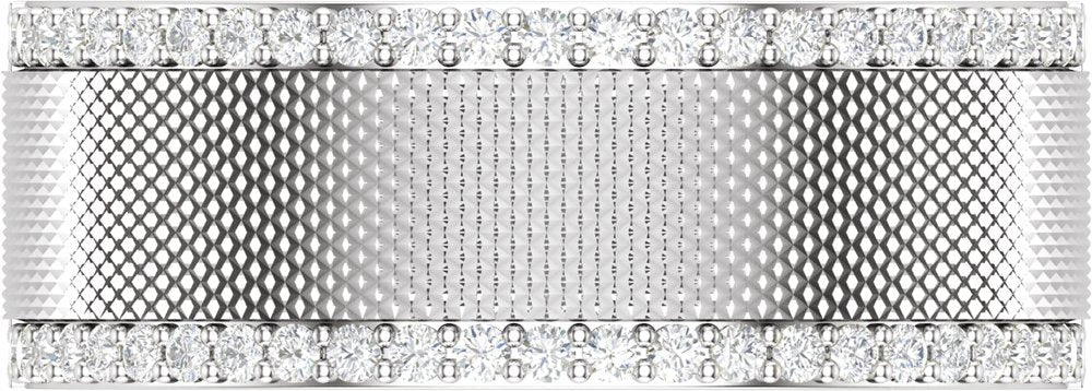 14K White 1/2 CTW Lab-Grown Diamond Band