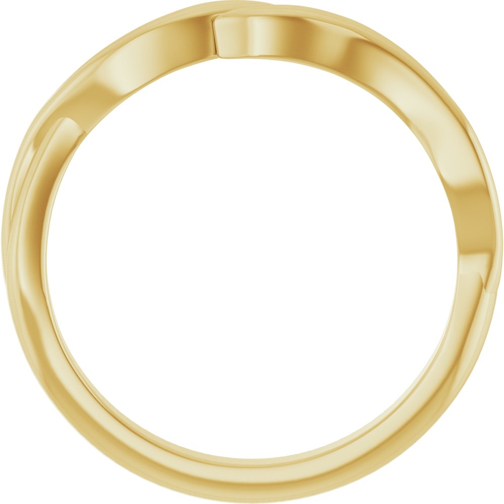 14K Yellow Gold Stackable Ring