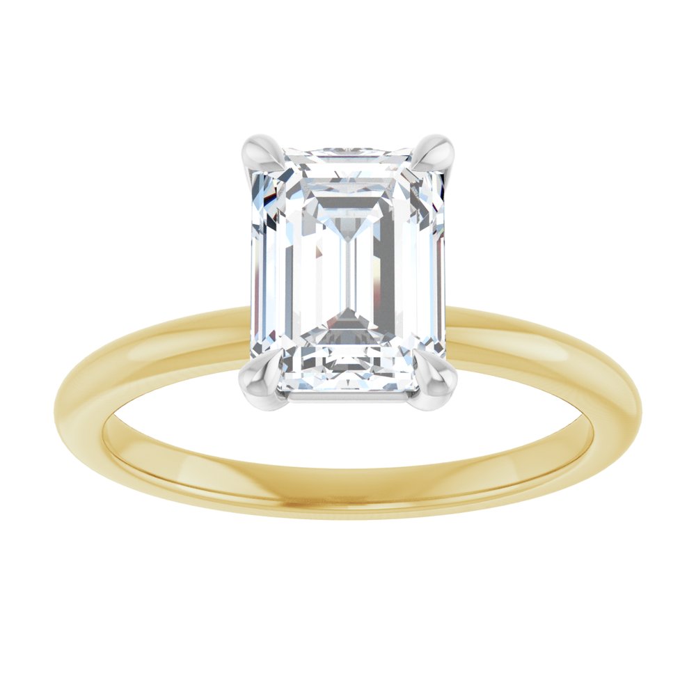 14K Yellow/White Gold 1 3/4 CTW Lab-Grown Diamond Engagement Ring