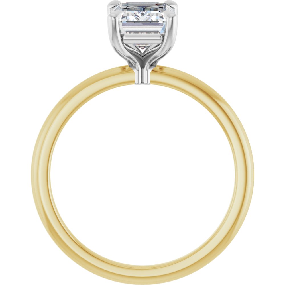 14K Yellow/White Gold 1 3/4 CTW Lab-Grown Diamond Engagement Ring
