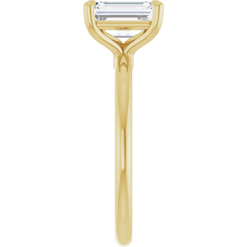 14K Yellow Gold 1 3/4 CTW Lab-Grown Diamond Engagement Ring