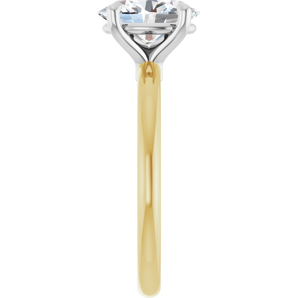 14K Yellow/White Gold 1 1/2 CTW Lab-Grown Diamond Engagement Ring