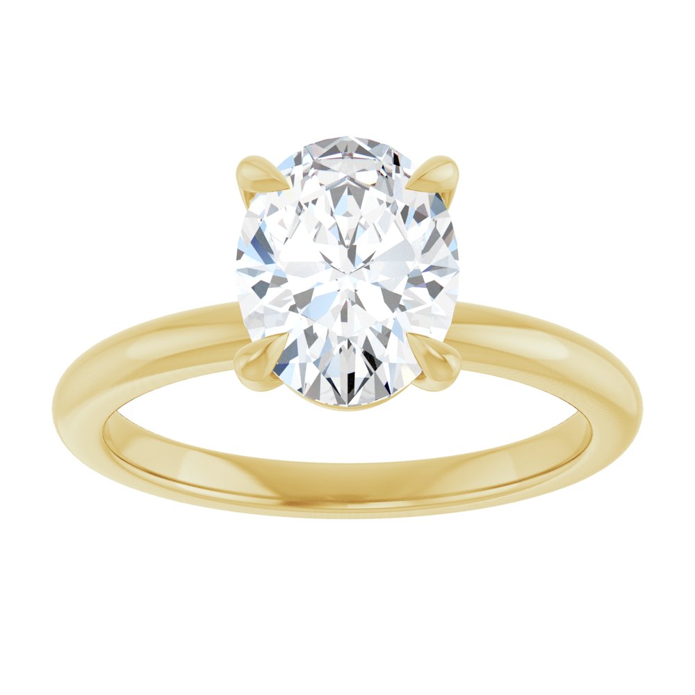 14K Yellow/White Gold 1 1/2 CTW Lab-Grown Diamond Engagement Ring