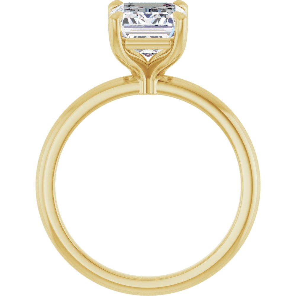 14K Yellow Gold 2 1/2 CTW Lab-Grown Diamond Engagement Ring