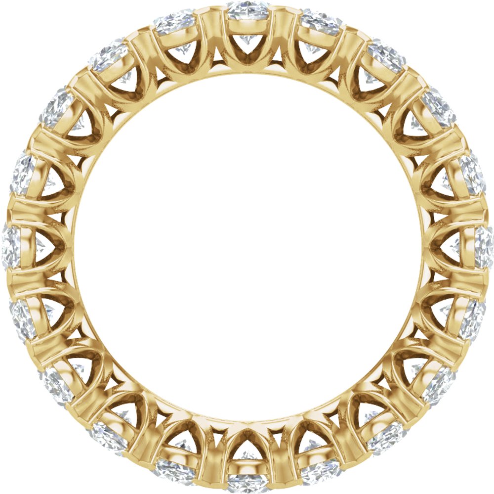 14K Yellow 5 1/4 CTW Lab-Grown Diamond Eternity Band