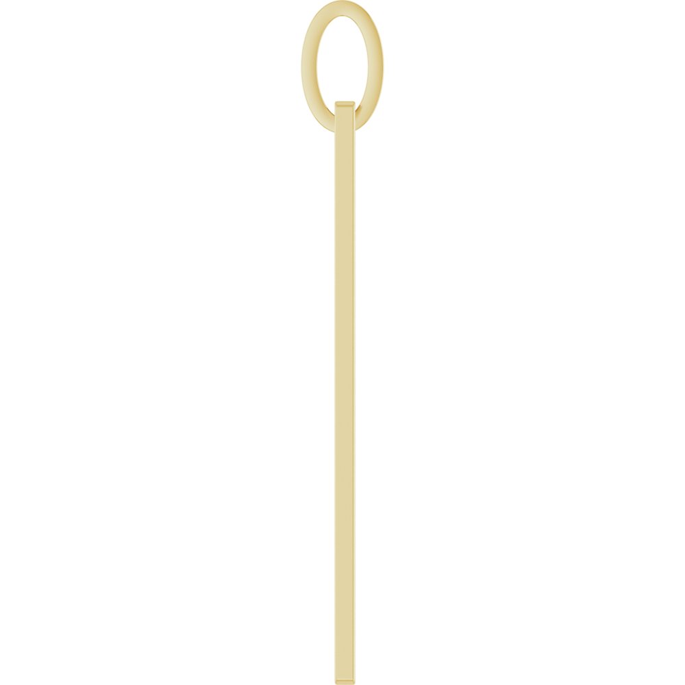 14K Yellow 2024 Year Roman Numeral Pendant