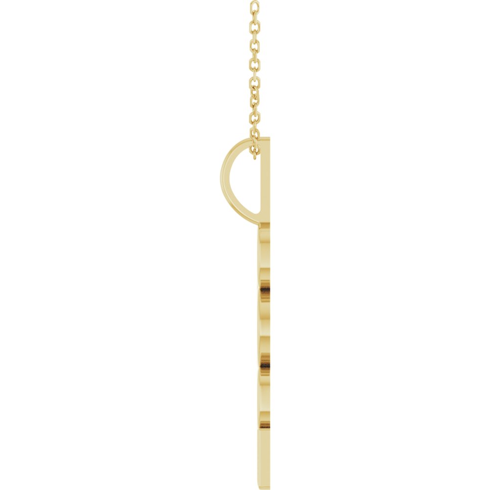 14K Yellow 2027 Year 16-18" Necklace