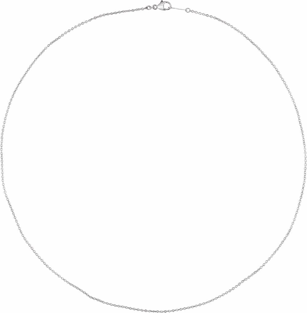 Platinum 1.2 mm Cable 16" Chain