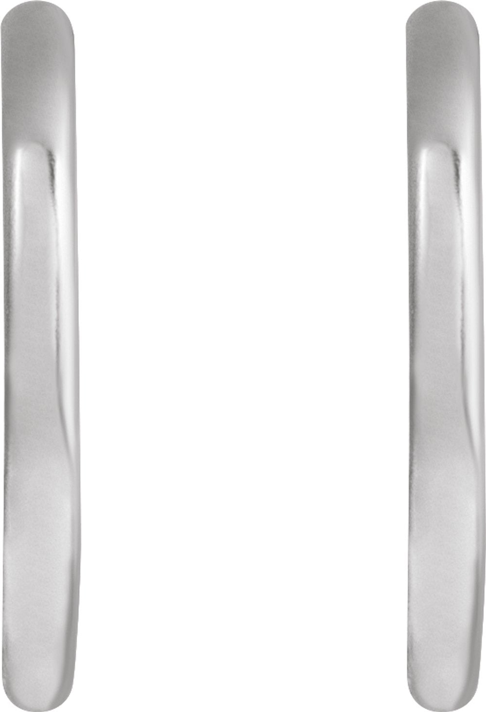 Sterling Silver 12 mm Hoop Earrings