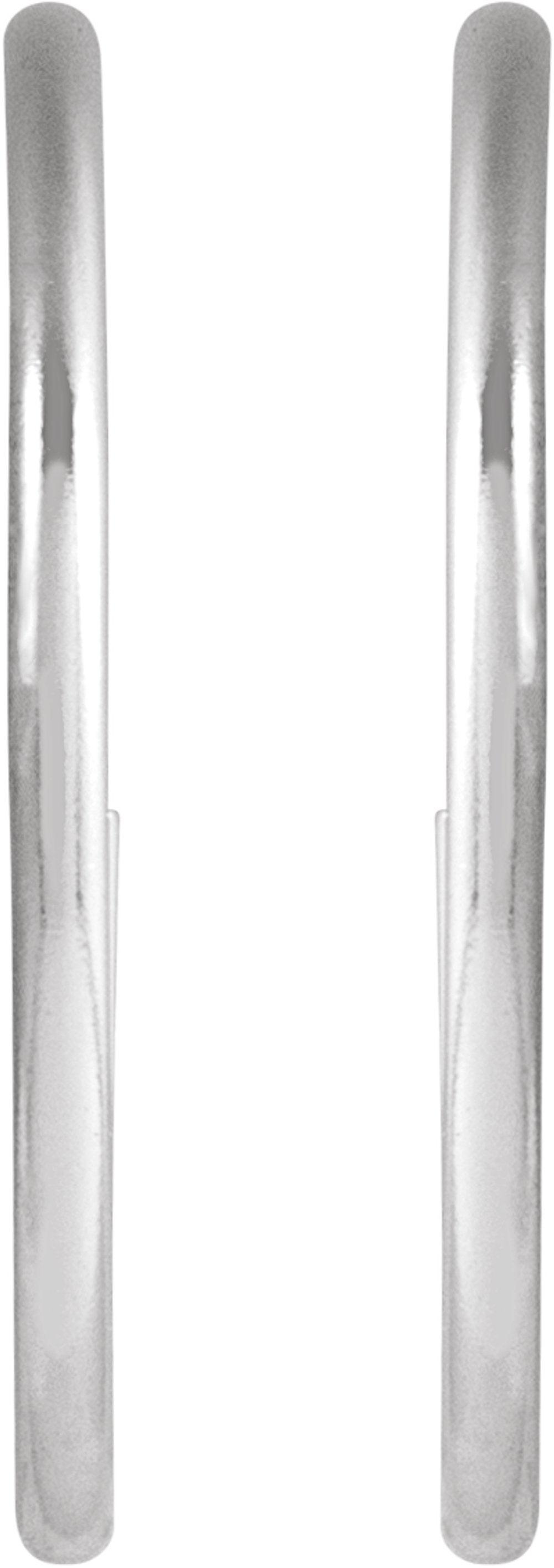 Sterling Silver 20 mm Hoop Earrings