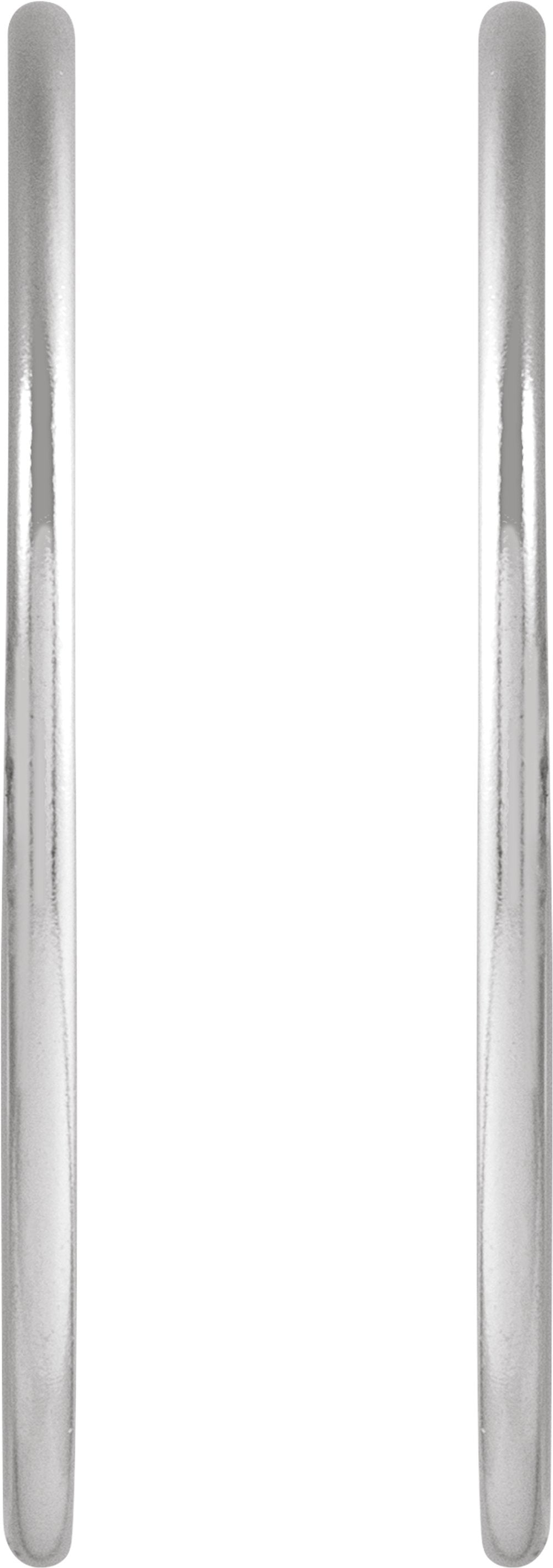 Sterling Silver 30 mm Hoop Earrings