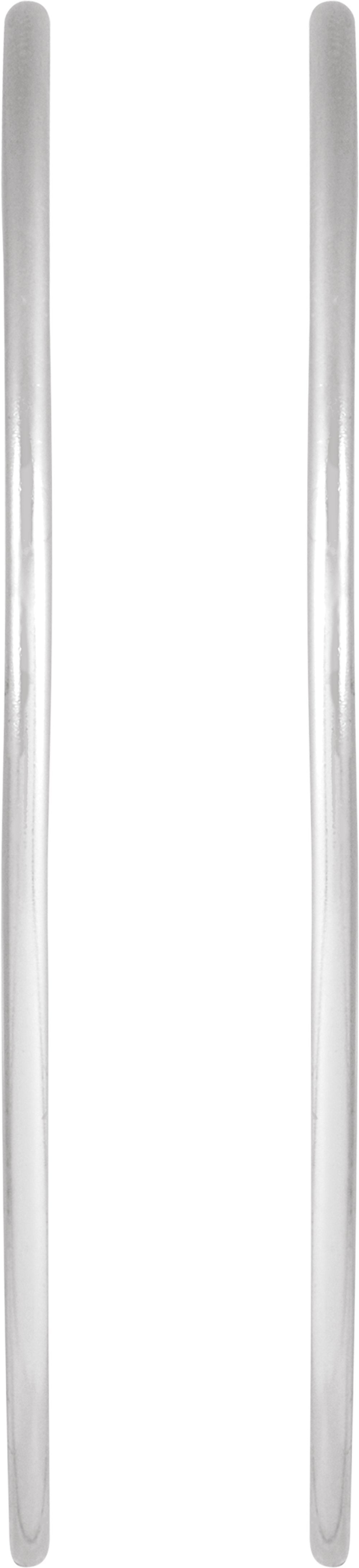 Sterling Silver 45 mm Hoop Earrings