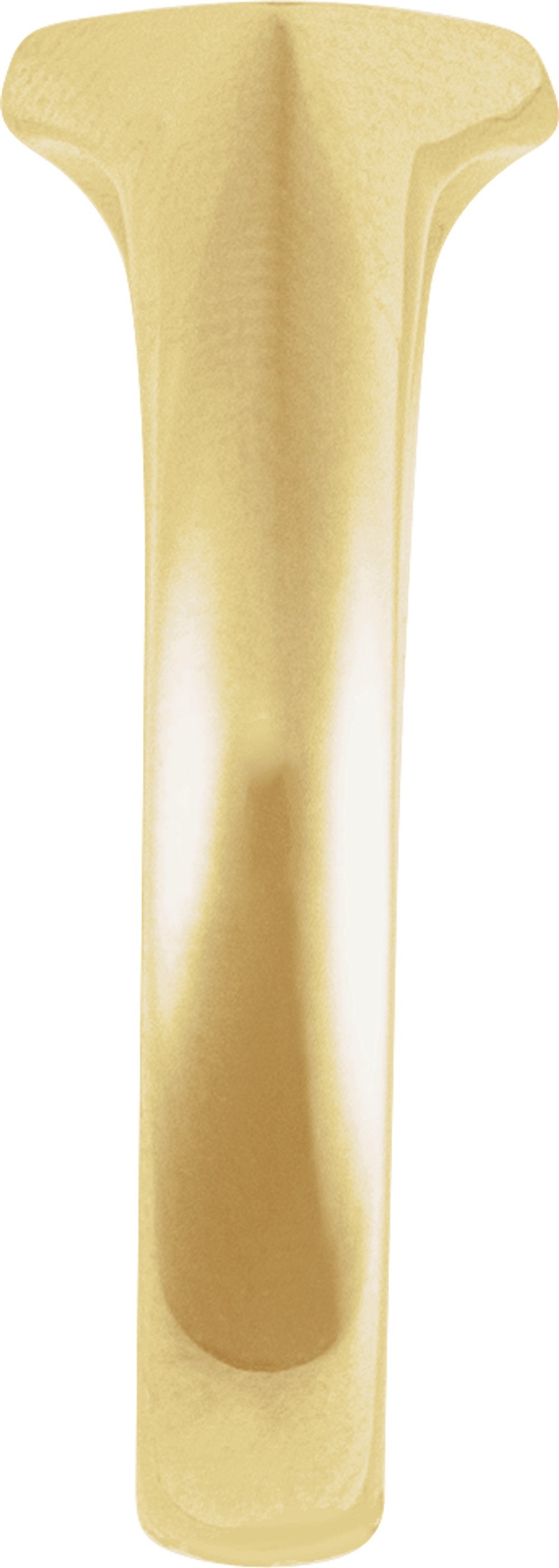 14K Yellow Gold Geometric Signet Ring