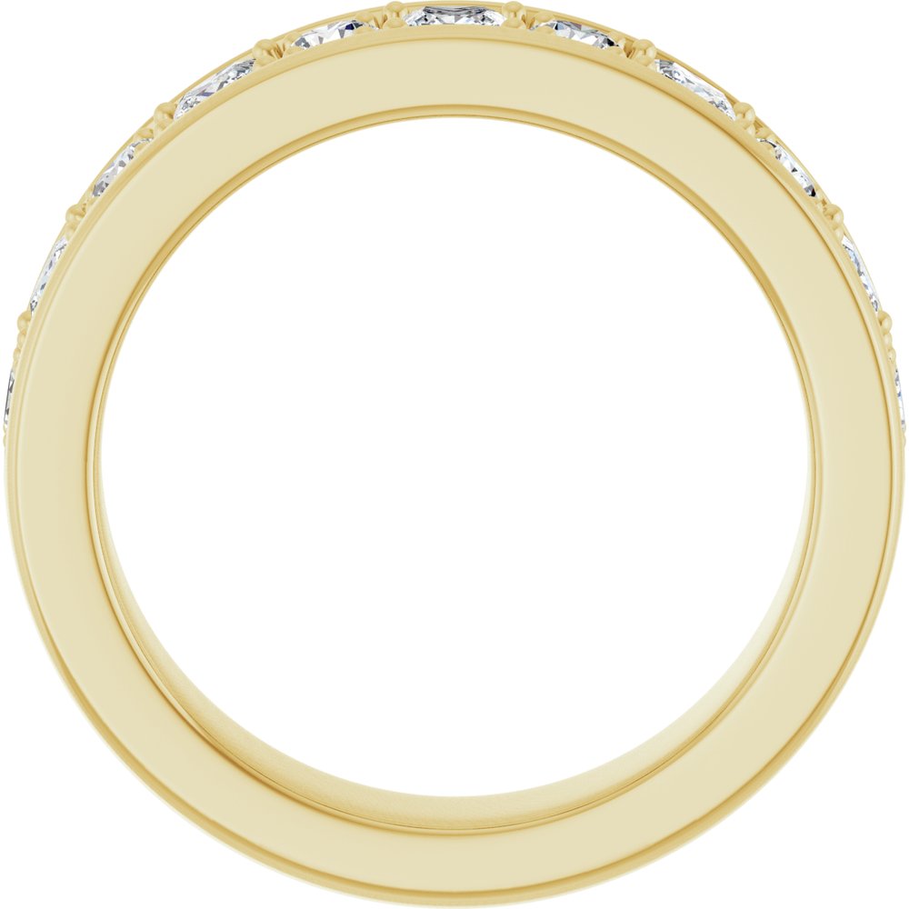 14K Yellow Gold 1 1/3 CTW Lab-Grown Diamond Band