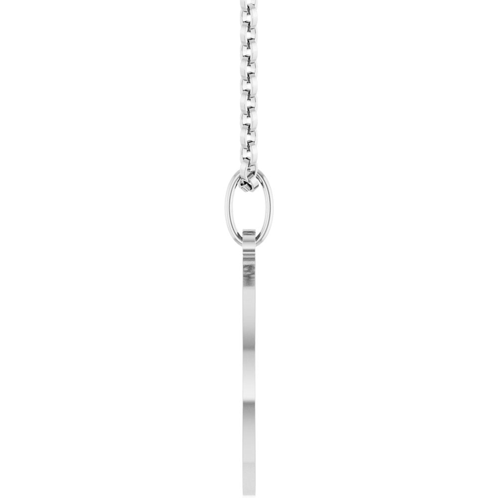 Sterling Silver Star of David 18" Necklace