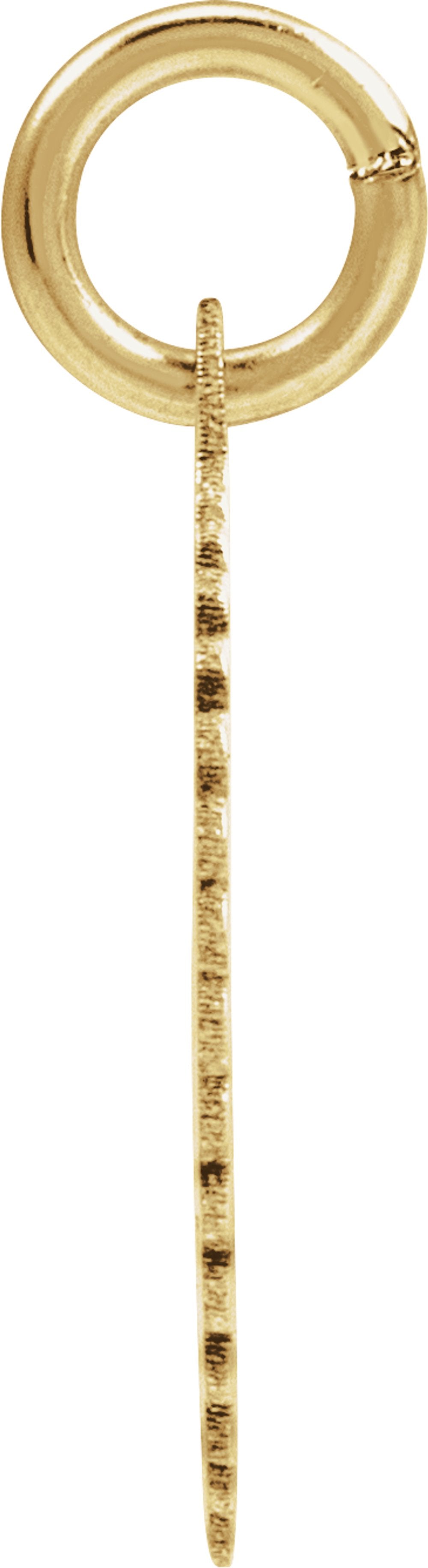 14K Yellow Gold-Plated Sterling Silver Initial A Sunburst Pendant