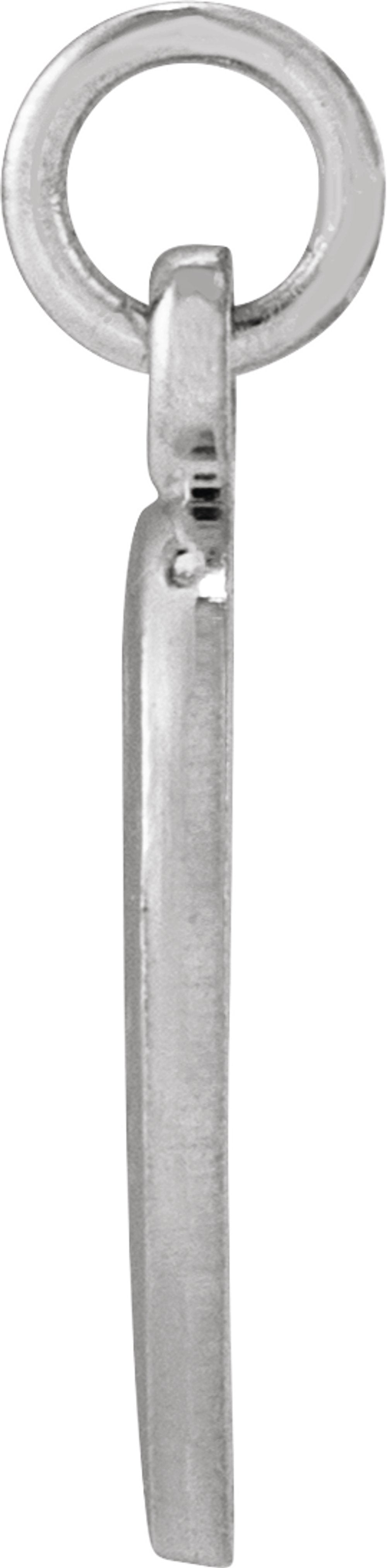 Sterling Silver 10.15x12 mm St. Francis of Assisi Medal