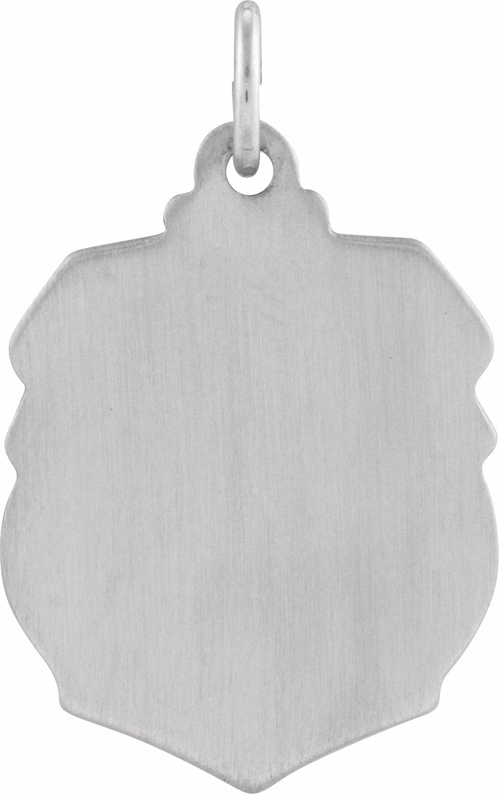 Sterling Silver 16.5x14 mm St. Michael Medal
