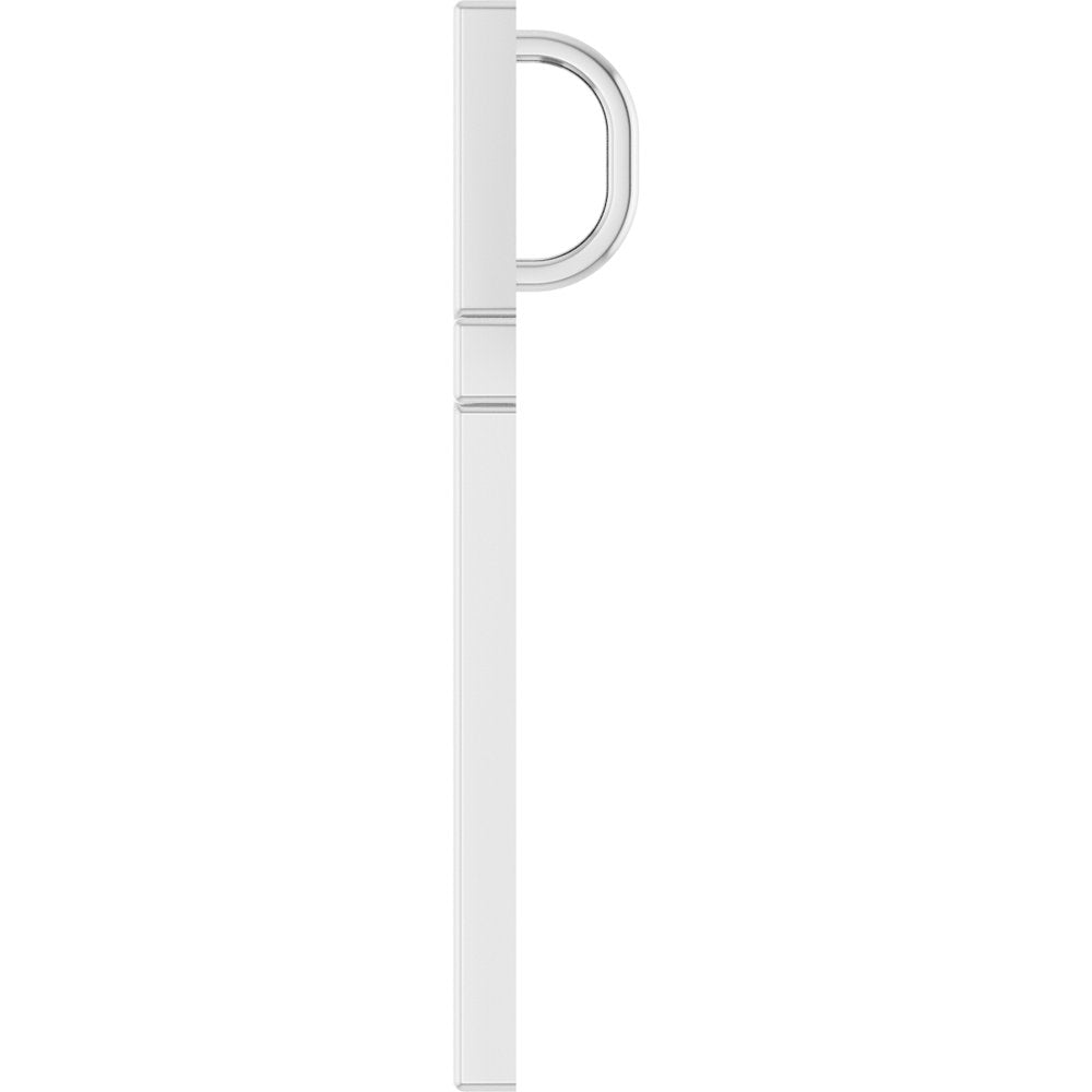 Sterling Silver 33x20.9 mm Cross Pendant