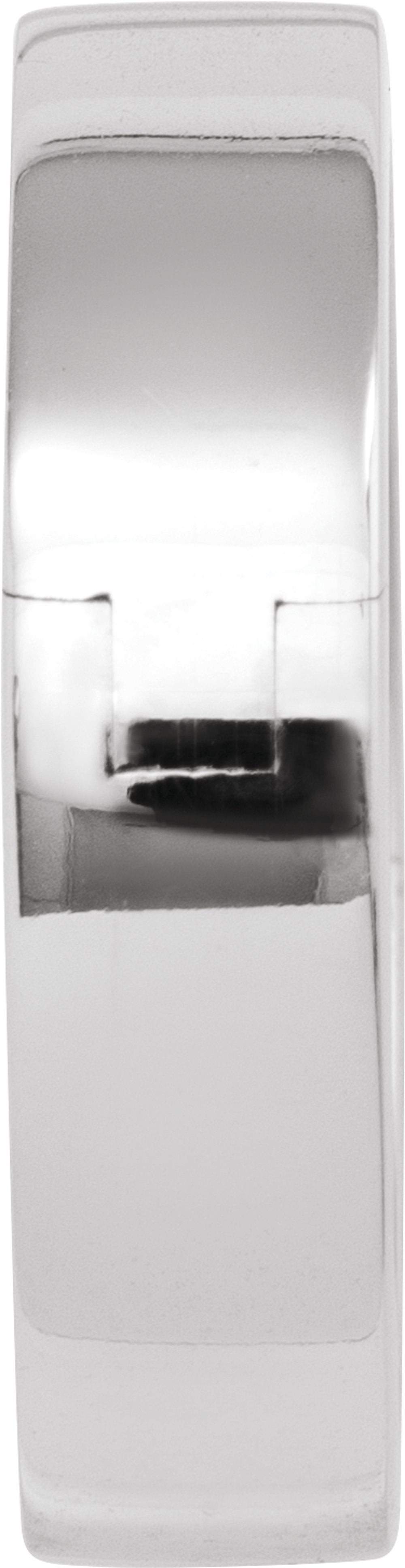 Sterling Silver 6 mm CLIQ® Hinged Adjustable Flat Band Size 11.5