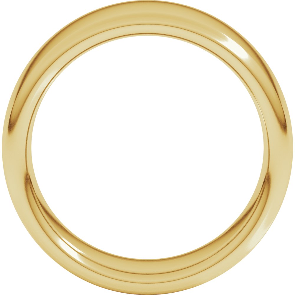 14K Yellow Gold 8 mm Heavyweight Comfort-Fit European-Style Band