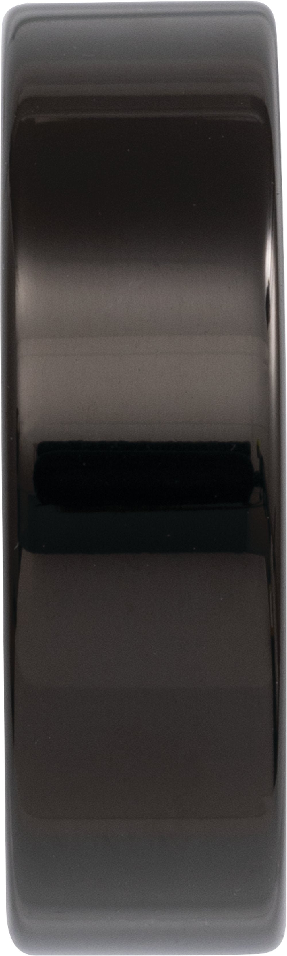 Black PVD Tungsten 6 mm Flat Band