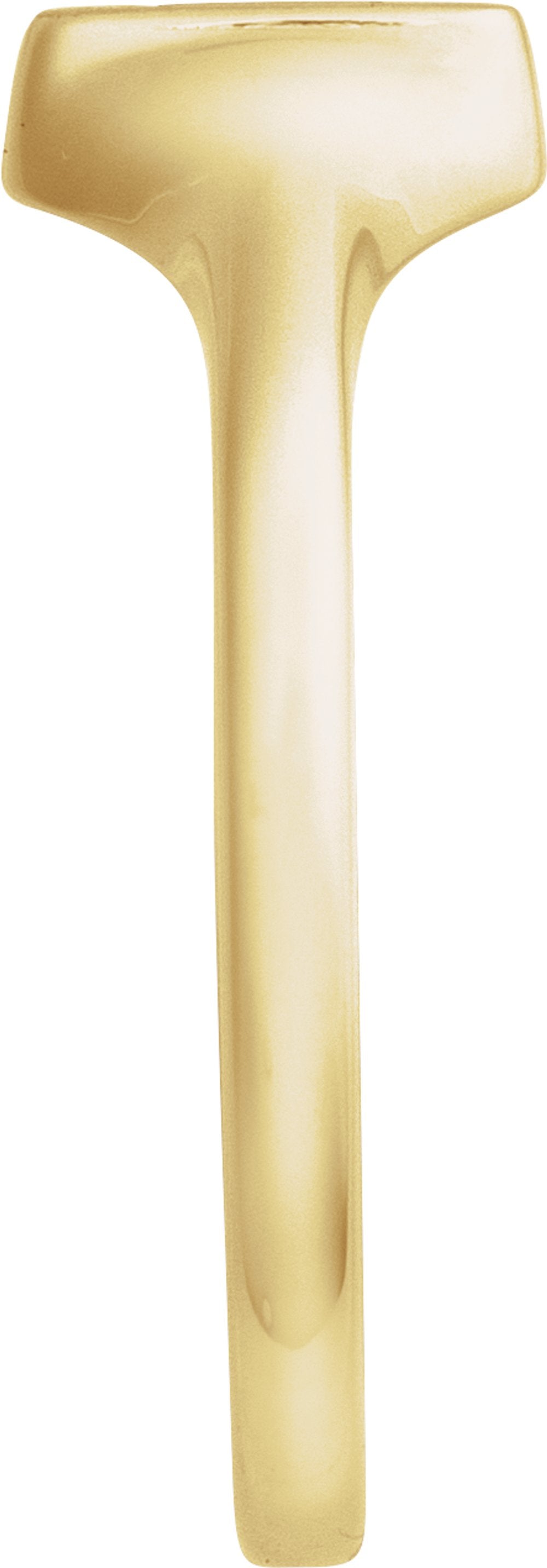 14K Yellow Gold Signet Ring