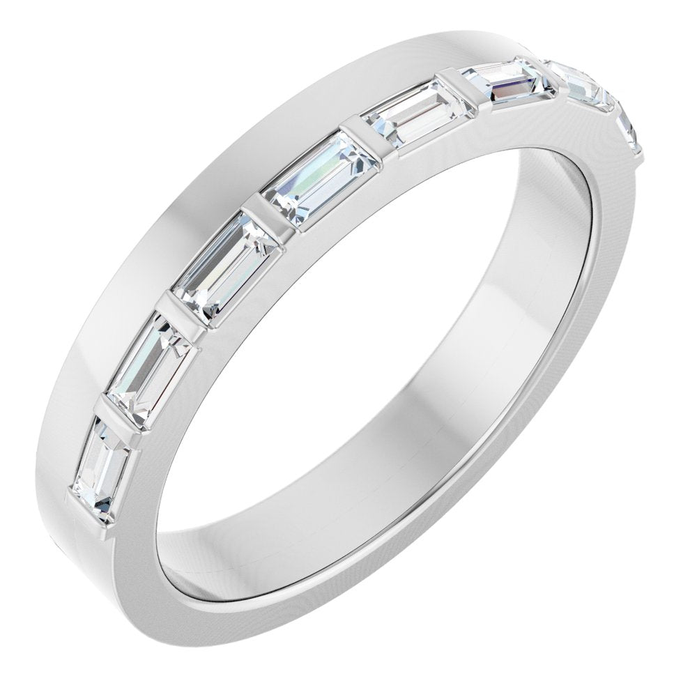 14K White Gold 1/3 CTW Lab-Grown Diamond Anniversary Band