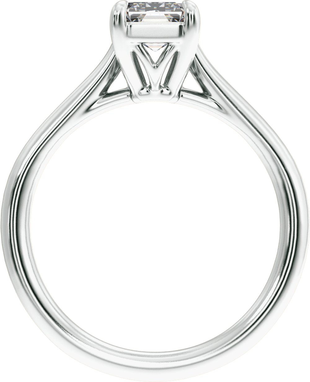 Platinum 2 CTW Lab-Grown Diamond Engagement Ring