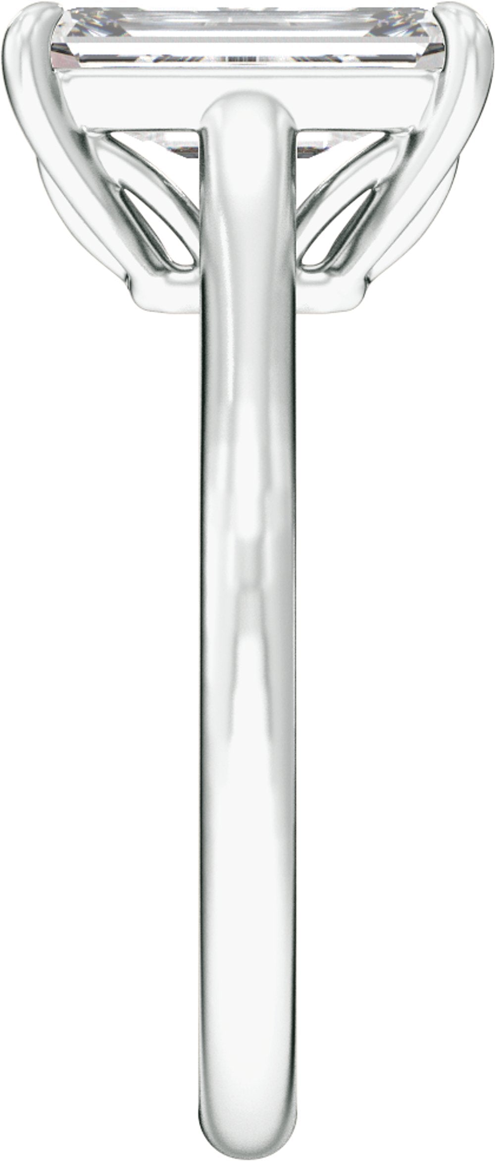 14K White Gold 2 CTW Lab-Grown Diamond Engagement Ring