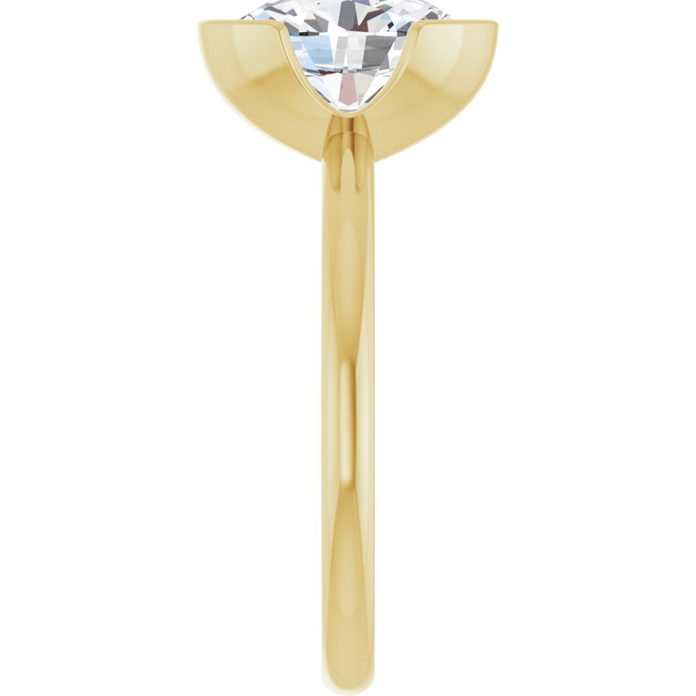 14K Yellow Gold 2 1/2 CTW Lab-Grown Diamond Engagement Ring