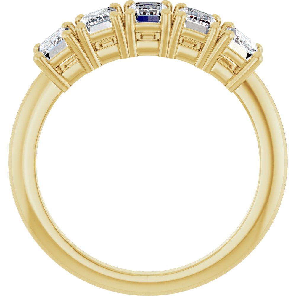 14K Yellow Gold 1 7/8 CTW Lab-Grown Diamond Anniversary Band