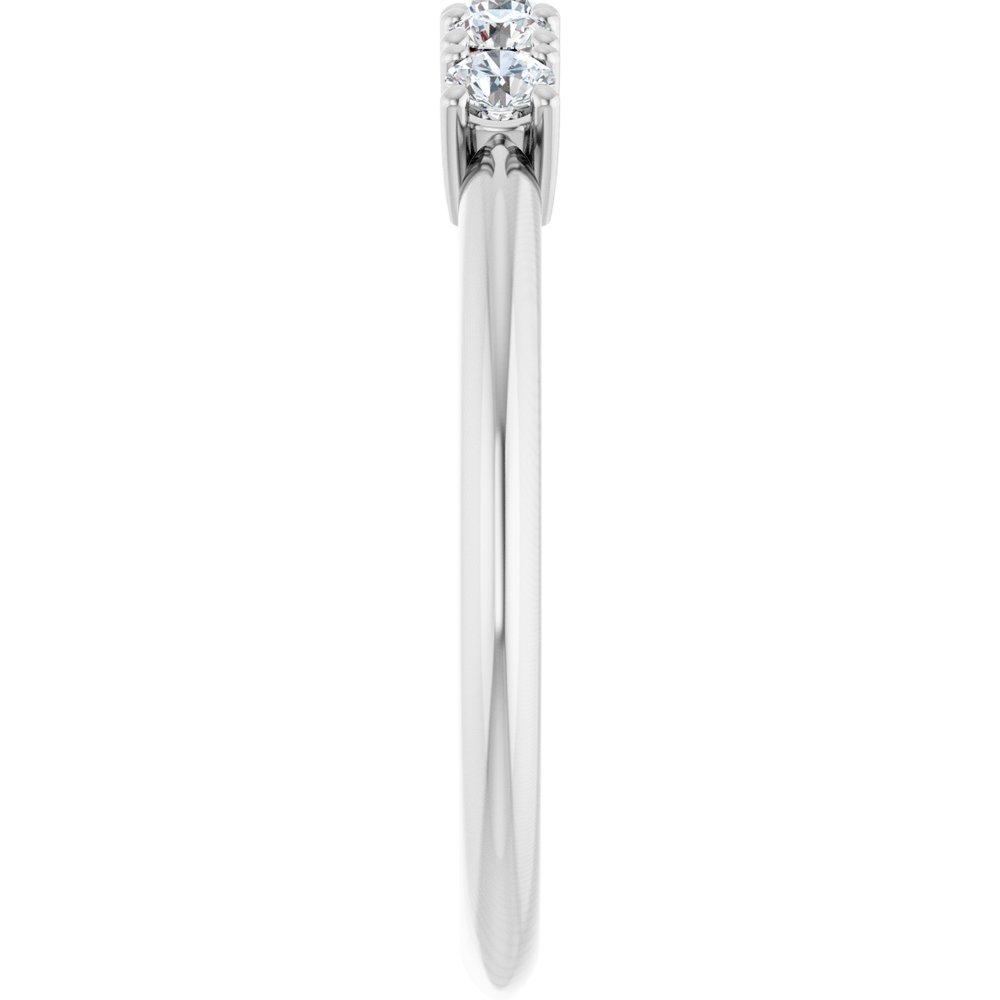 14K White Gold 1/3 CTW Lab-Grown Diamond Anniversary Band