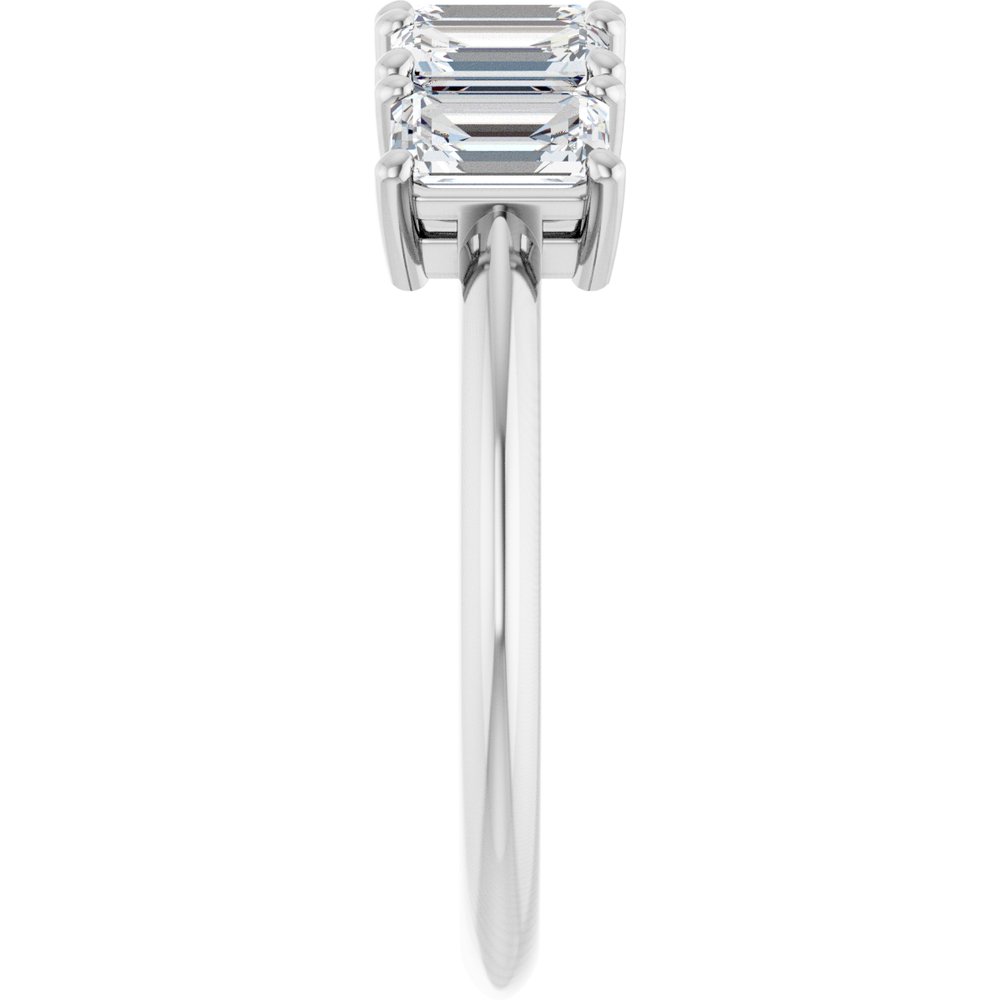 14K White Gold 1 7/8 CTW Lab-Grown Diamond Anniversary Band