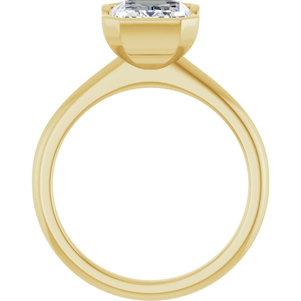 14K Yellow Gold 2 1/2 CTW Lab-Grown Diamond Engagement Ring