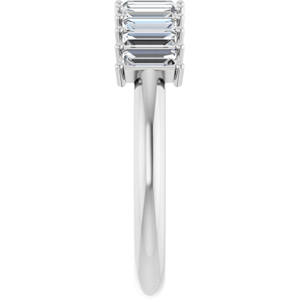 14K White Gold 5/8 CTW Lab-Grown Diamond Anniversary Band