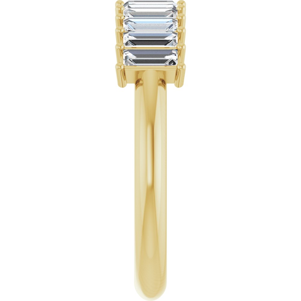 14K Yellow Gold 5/8 CTW Lab-Grown Diamond Anniversary Band