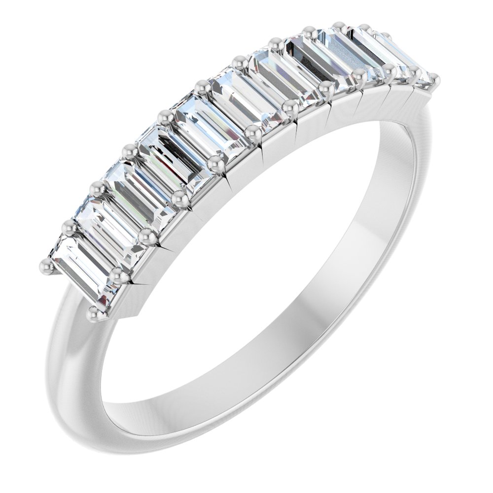 14K White Gold 1/2 CTW Lab-Grown Diamond Anniversary Band