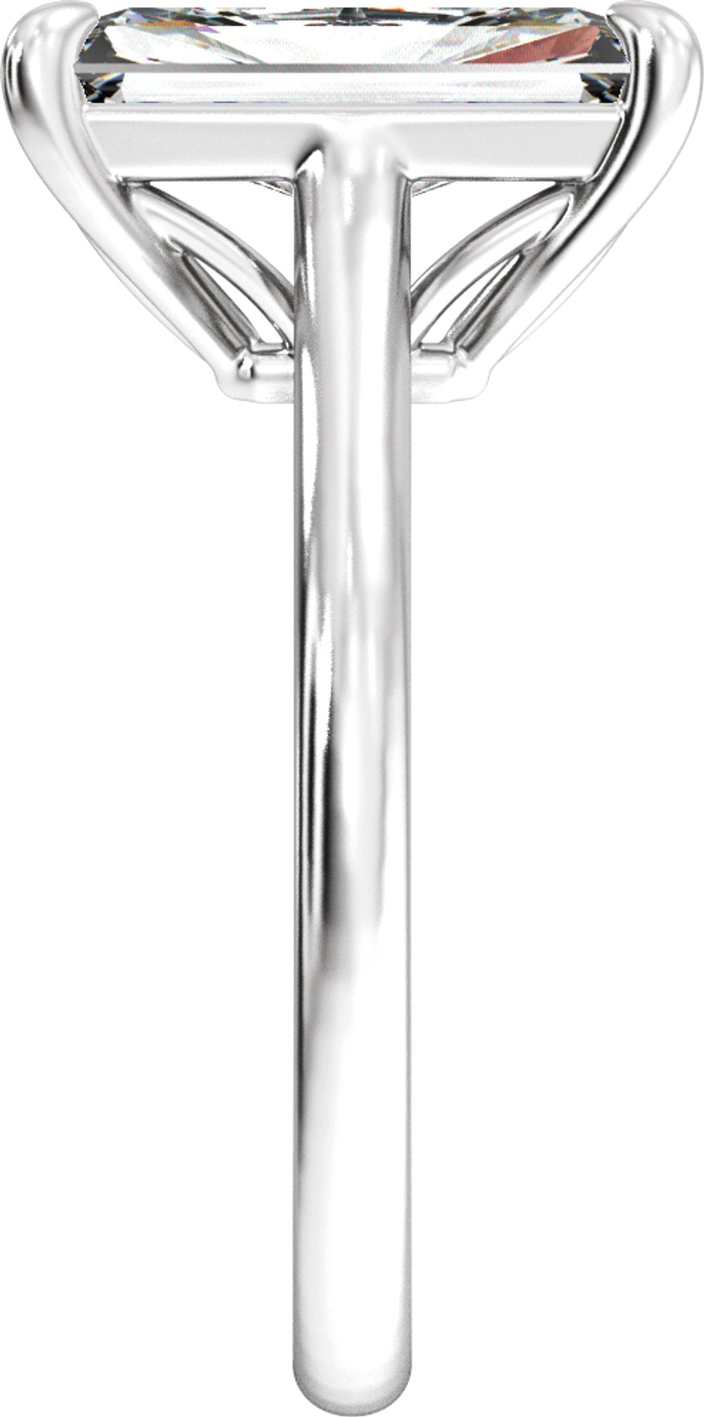 14K White Gold 2 CTW Lab-Grown Diamond Engagement Ring