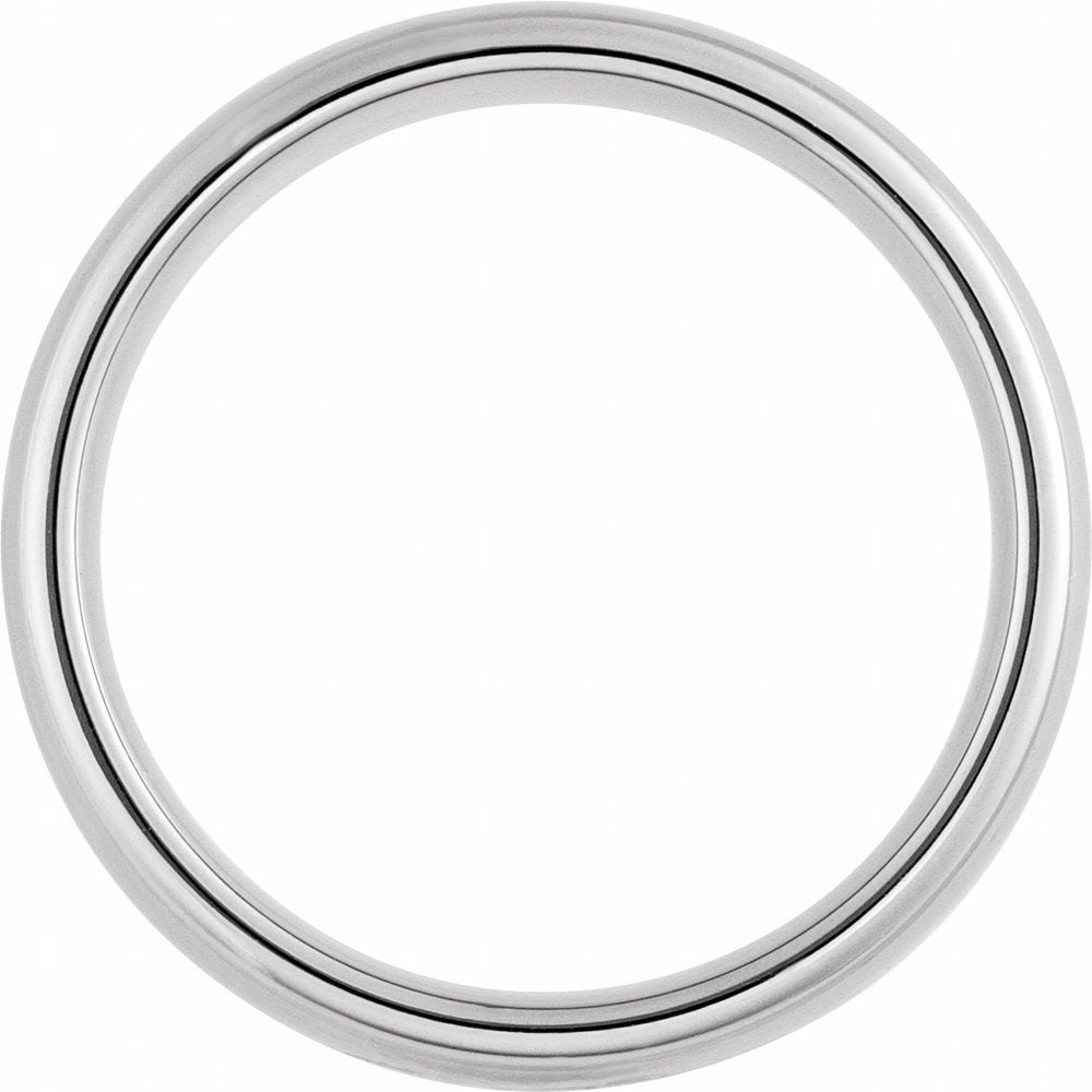 Tungsten 7 mm European-Style Comfort-Fit Band