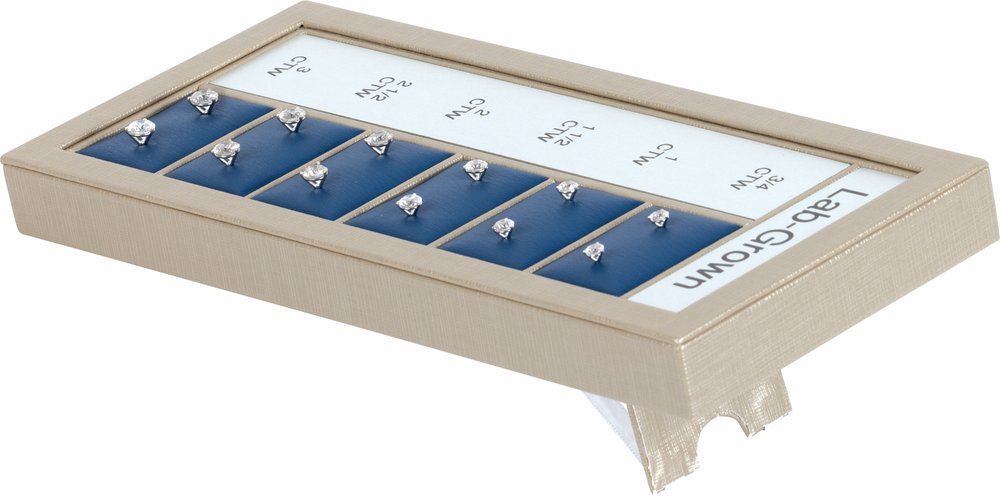 14K White 3/4-3 CTW Lab-Grown Diamond 3-Prong Stud Selling System