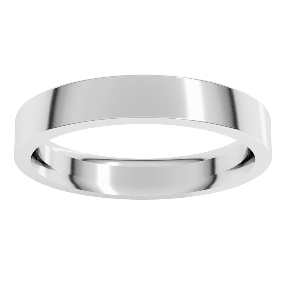 Platinum 3.5 mm Comfort-Fit Flat Band Size 5.5